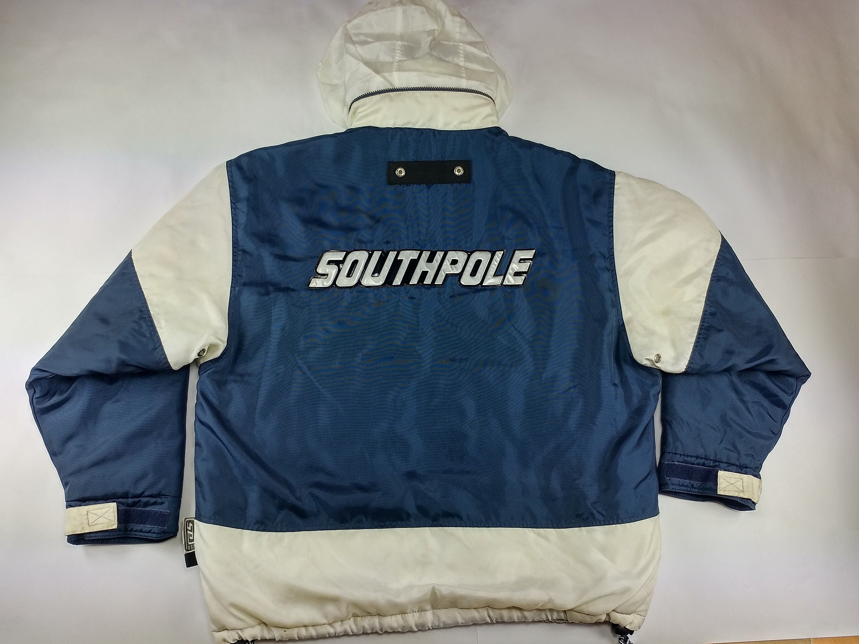 SOUTHPOLE Jacket, Blue, Vintage South Pole Puffer Jacket, 90s Hip