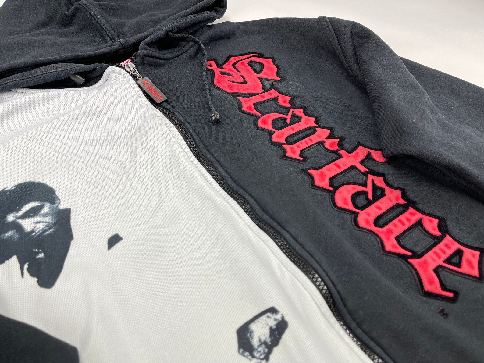 scarface hoodie black