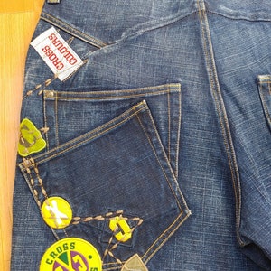 Cross Colours Jeans Vintage Baggy Jeans 90s Hip-hop Clothing - Etsy