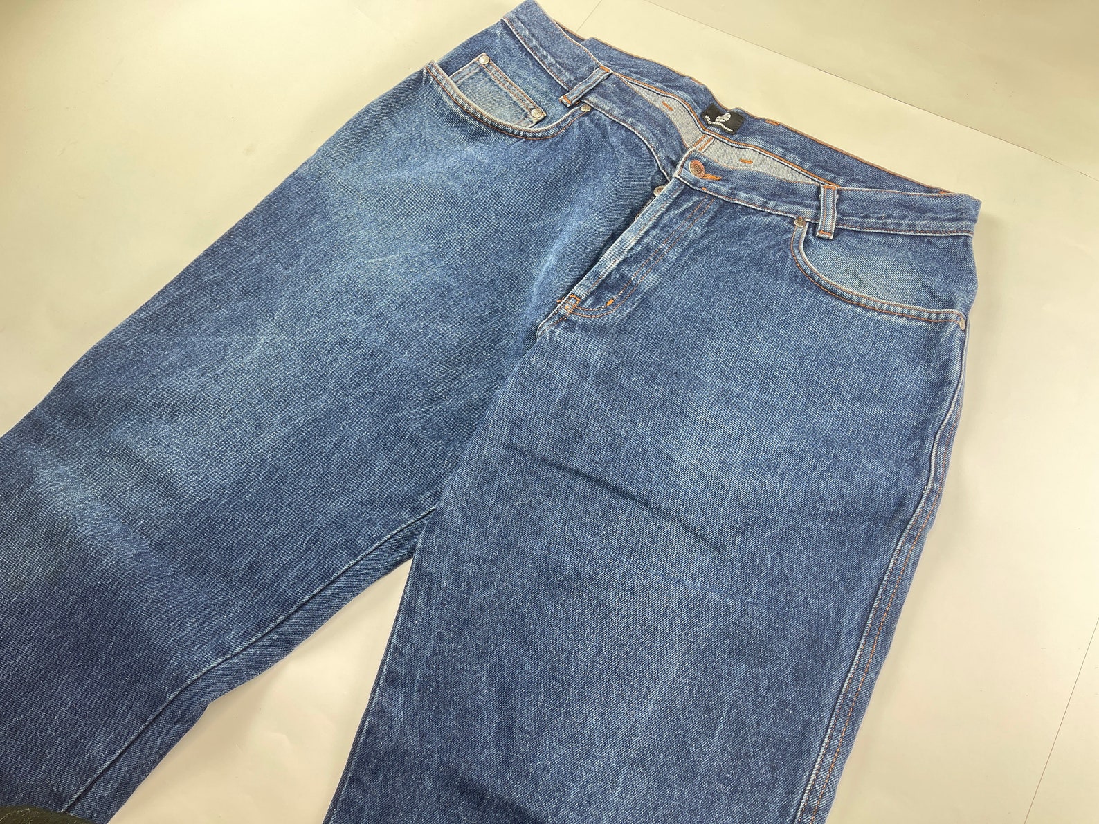US40 Jeans US Forty Jeans Blue Vintage Baggy Jeans 90s Hip | Etsy