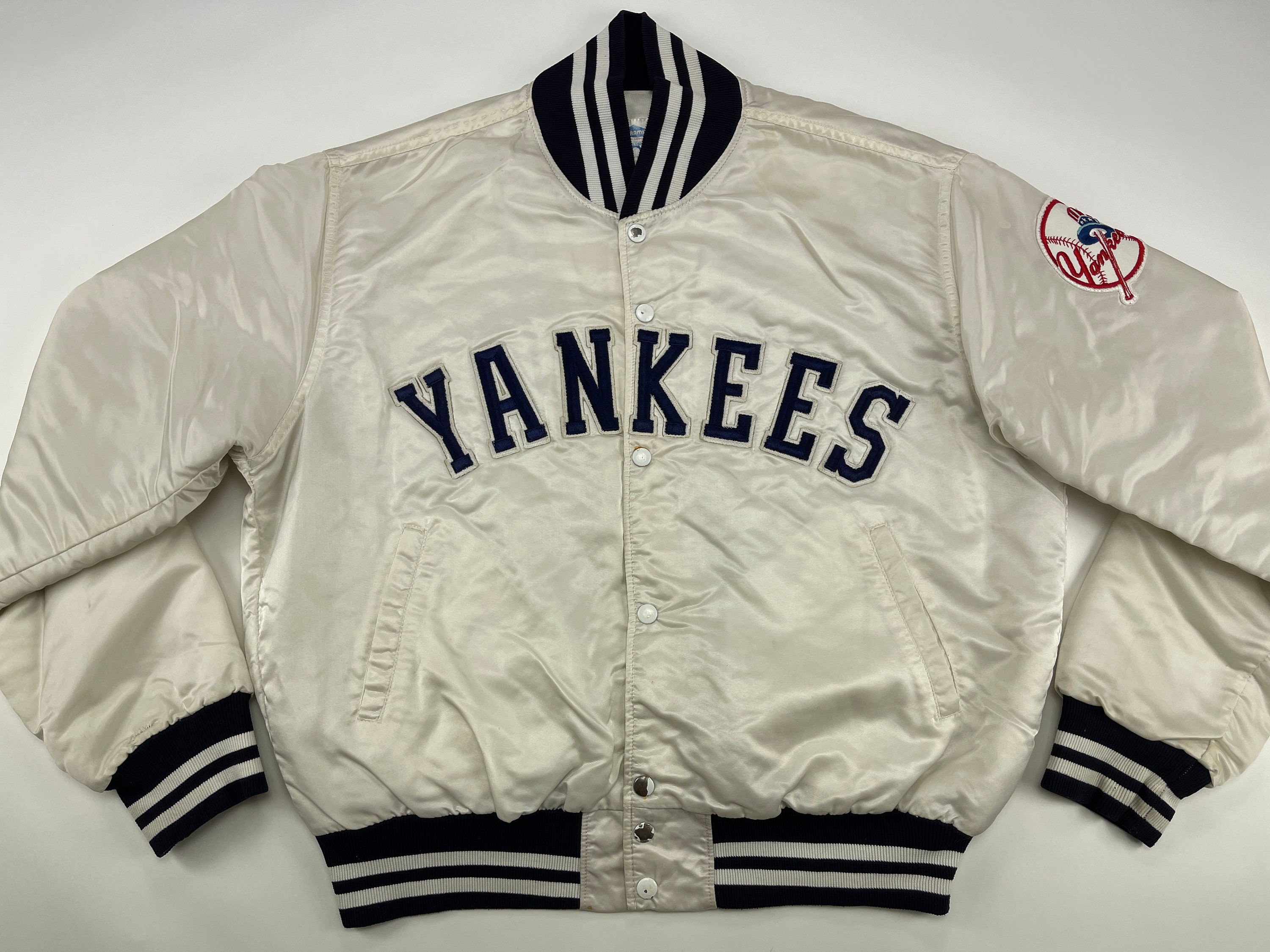 New York Yankees Jacket Pyramid Letterman Vintage Baseball - Etsy