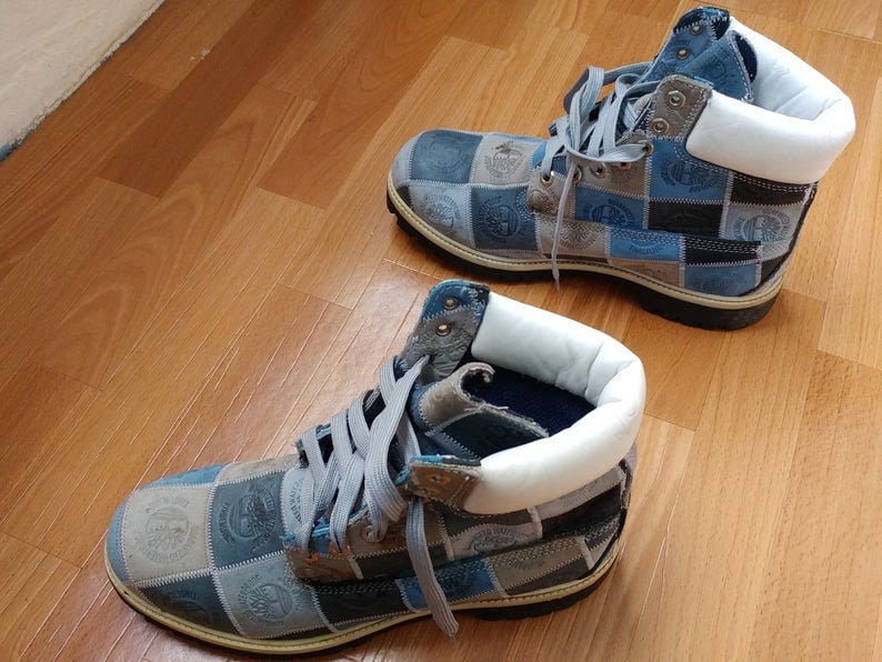 TIMBERLAND boots vintage hip hop shoes 90s hiphop