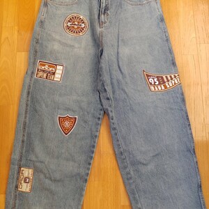 Damani Dada Jeans, Vintage Baggy Jeans, 90s Hip-hop Clothing, 1990s Hip ...