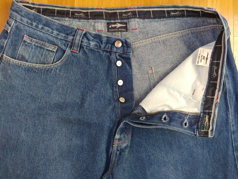 Nas Illmatic Designz Jeans Blue Vintage 