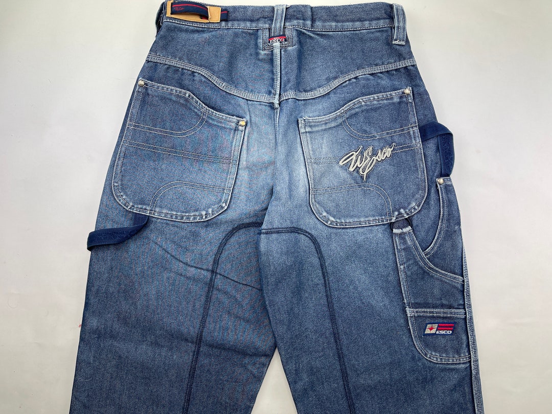 Willie Esco Jeans Blue Vintage Baggy Jeans 90s Hip Hop - Etsy