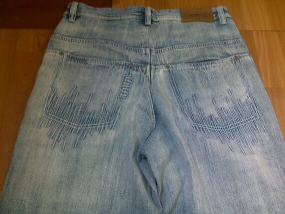 Damani Dada jeans, vintage baggy jeans, 90s hip-ho
