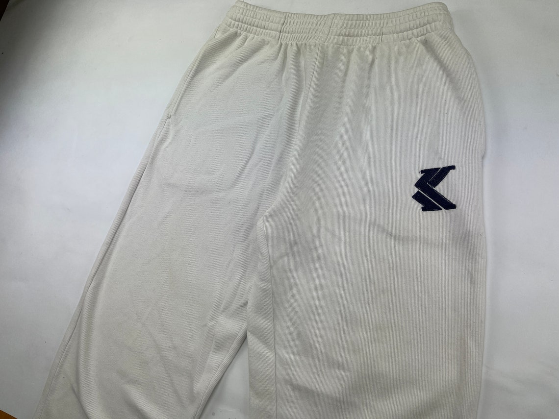 KARL KANI pants white baggy Kani tracksuit pants loose 90s | Etsy