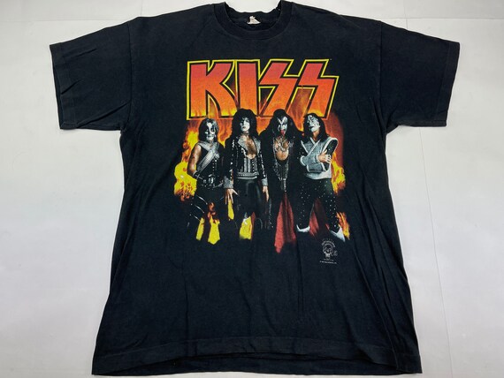Vintage Kiss band t-shirt, 1996/97 Alive Worldwide Tour shirt, 90s ...