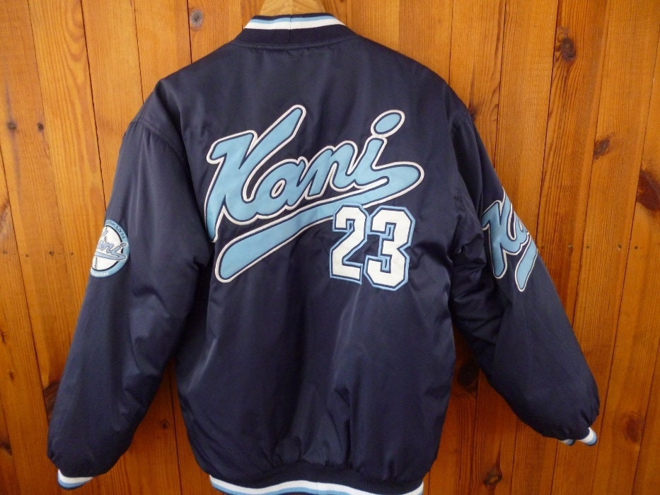 Vintage Karl kani sport baseball jacket Patches on - Depop