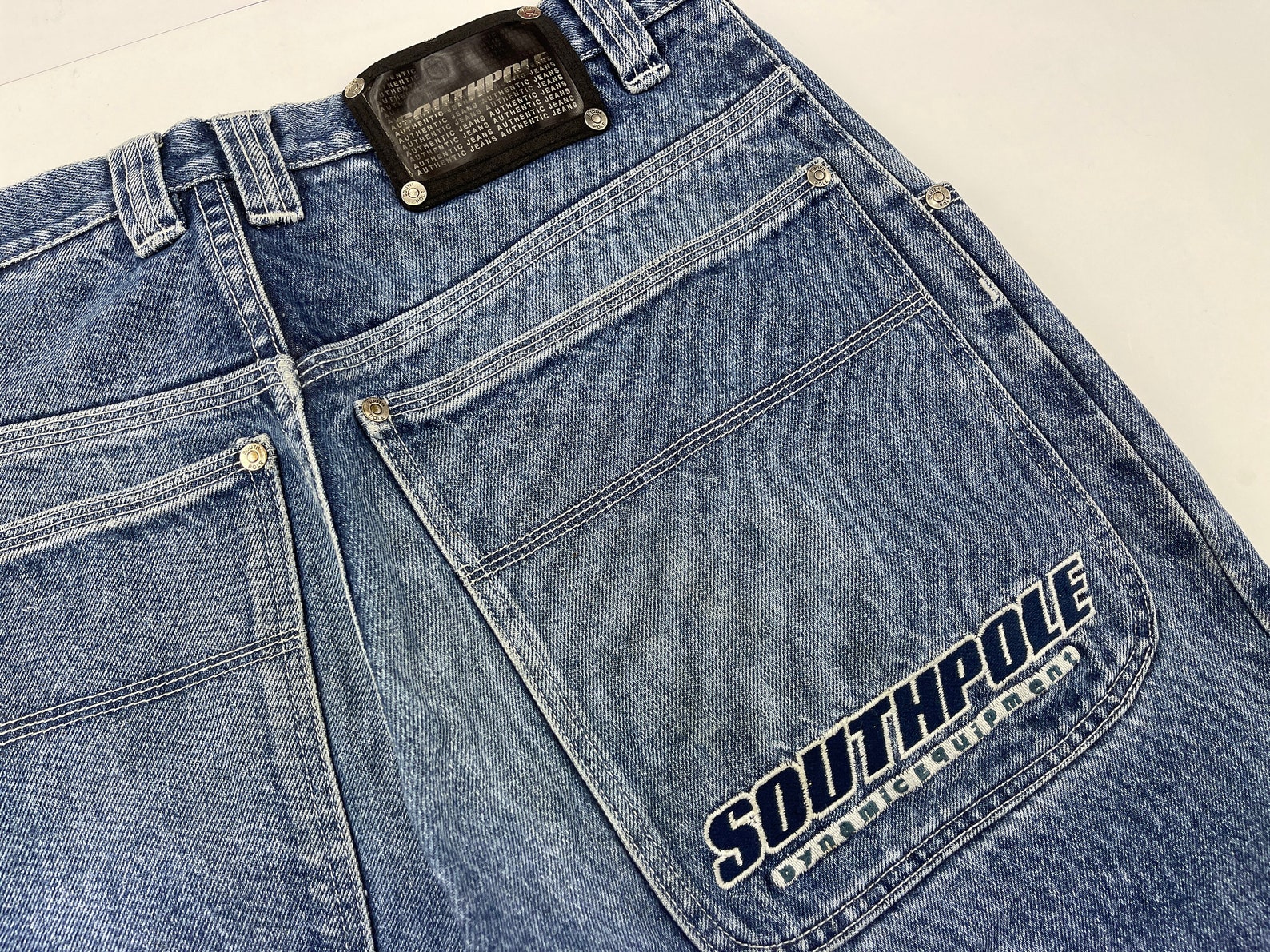 Southpole Jeans Vintage Baggy Jeans 90s Hip Hop Clothing Etsy