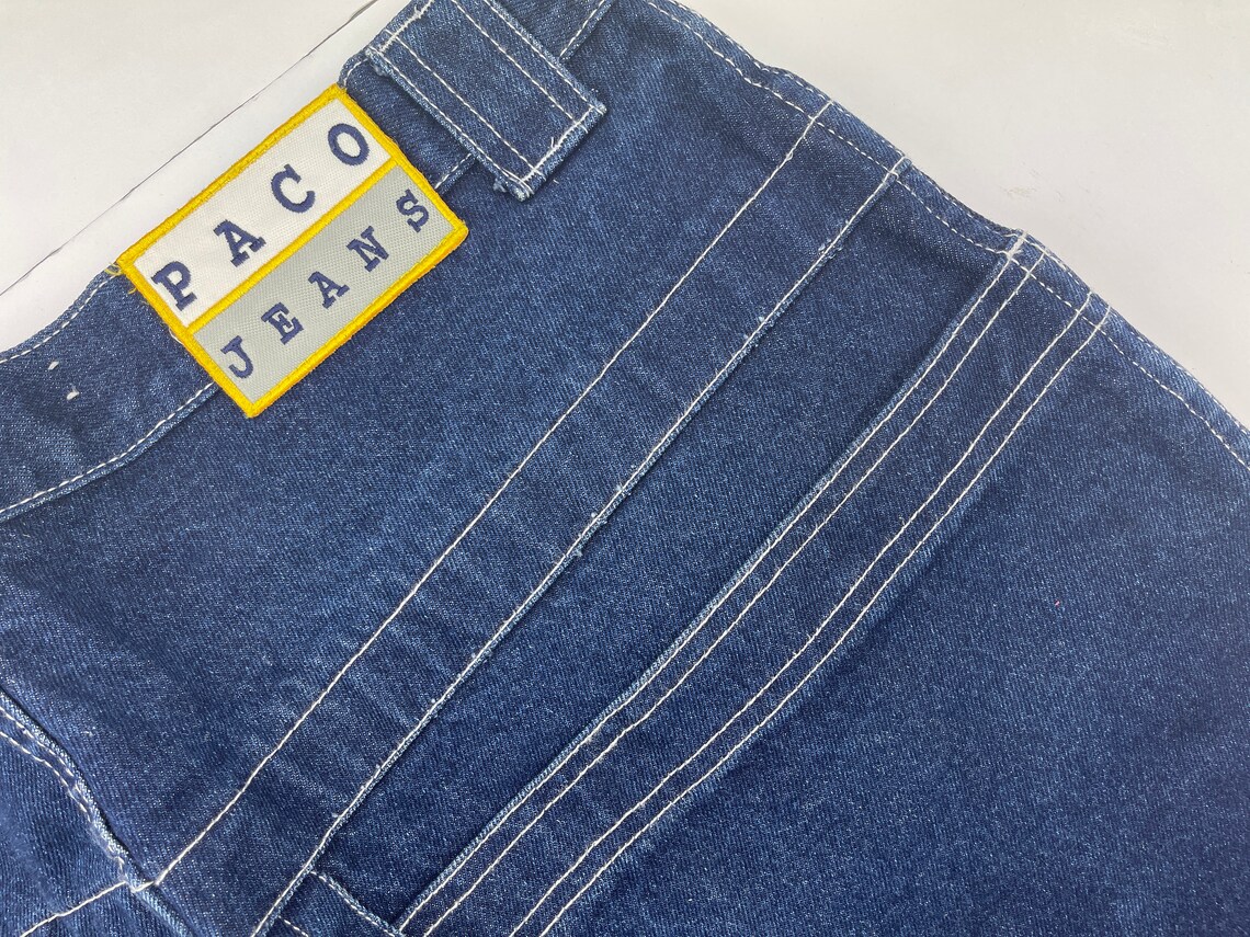 Paco Jeans Blue Paco Sport Vintage Baggy Pants 90s Hip Hop - Etsy