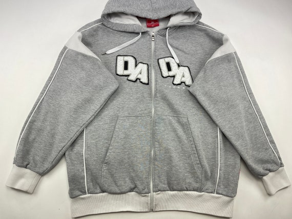 Dada Supreme Hoodie Gray Vintage Damani Sweatshirt s Hip   Etsy