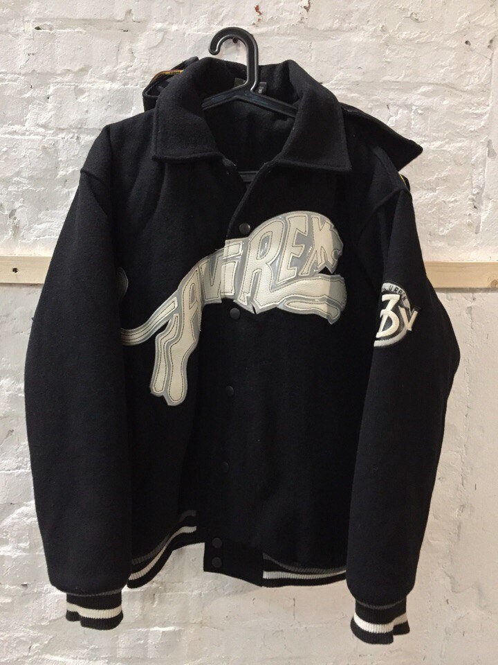 AVIREX Jacket Black Vintage Coat 90s Old School Hip-hop - Etsy