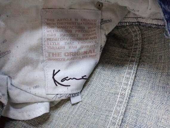 JEANS KARL KANI jeans Kani vintage azzurri pantaloni larghi | Etsy Italia