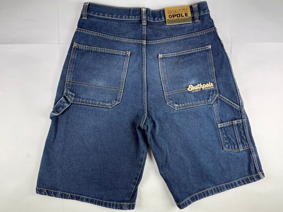 Southpole Shorts Vintage South Pole Jeans Shorts 90s Hip Hop