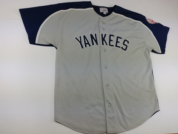 The NY Yankees Away Grey 'Alcohol Policy’ Vintage Vendor Jersey with  Official Vintage Miller Lite Pin — An Honest Living™