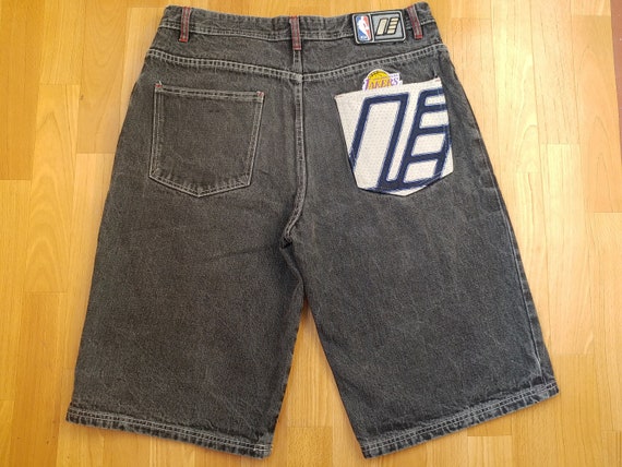 denim basketball shorts