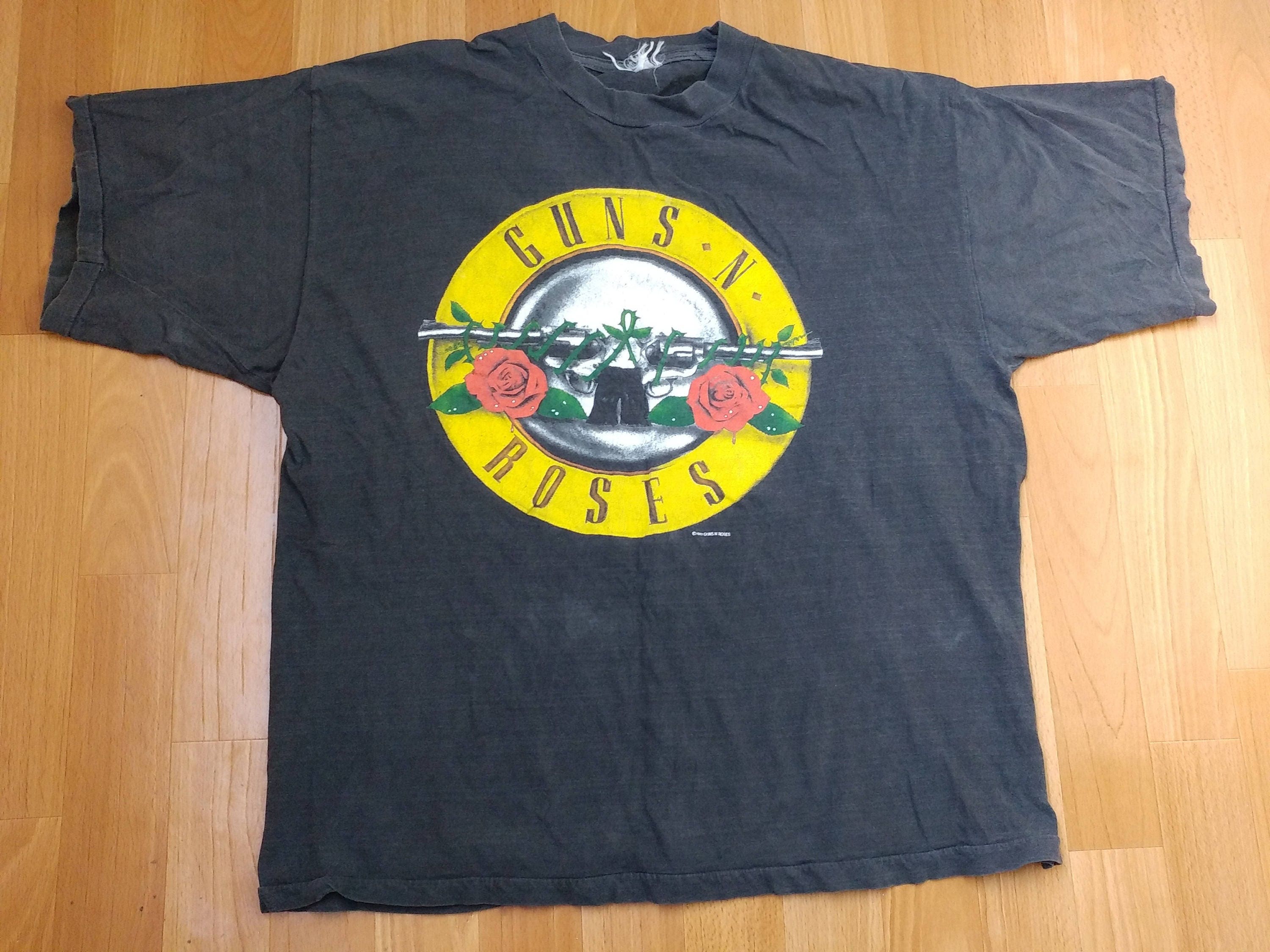 Guns N Roses Vintage tshirt 1987 Appetite For Destruction 80s Etsy