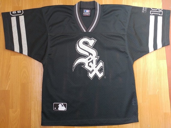 old school white sox jersey