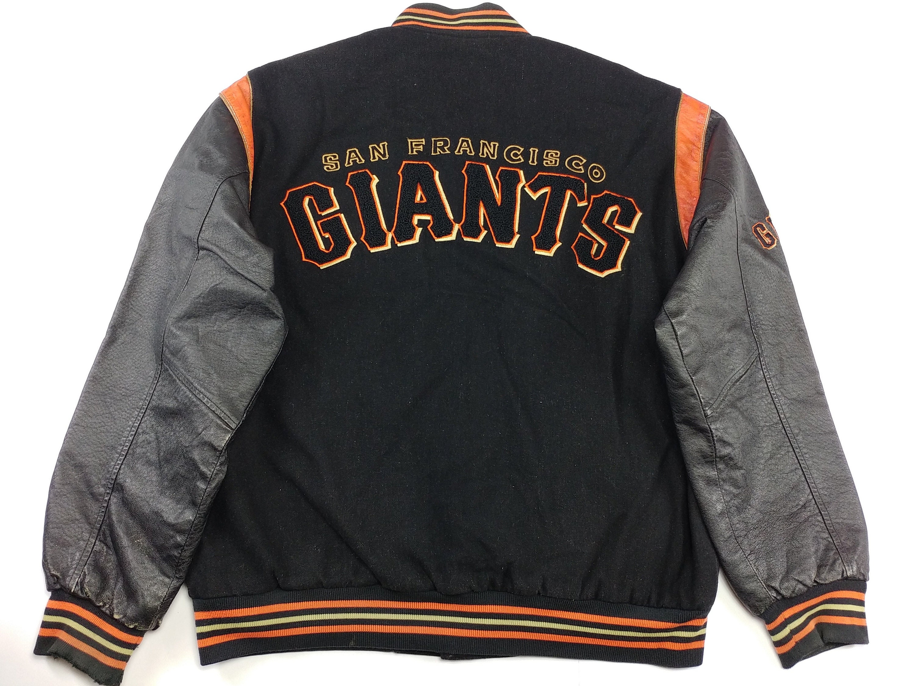 SAN FRANCISCO GIANTS MEN'S CHALLENGER VARSITY JACKET – JR'S SPORTS