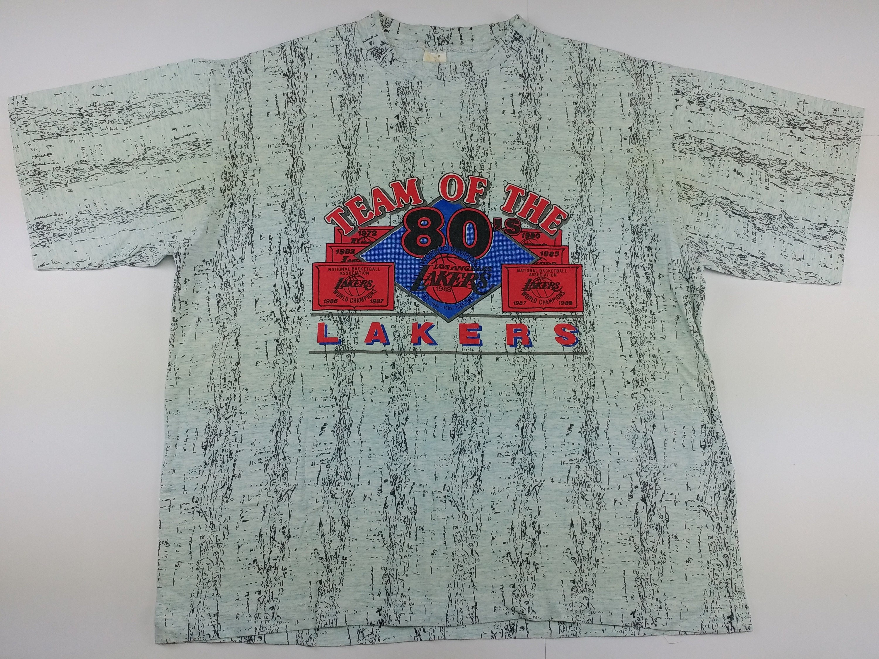 NBA Los Angeles Lakers t-shirt 1988 LA Lakers shirt vintage | Etsy