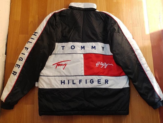 native uitgebreid vallei Buy Tommy Hilfiger Jacket Vintage Tommy Jacket of 90s Hip-hop Online in  India - Etsy