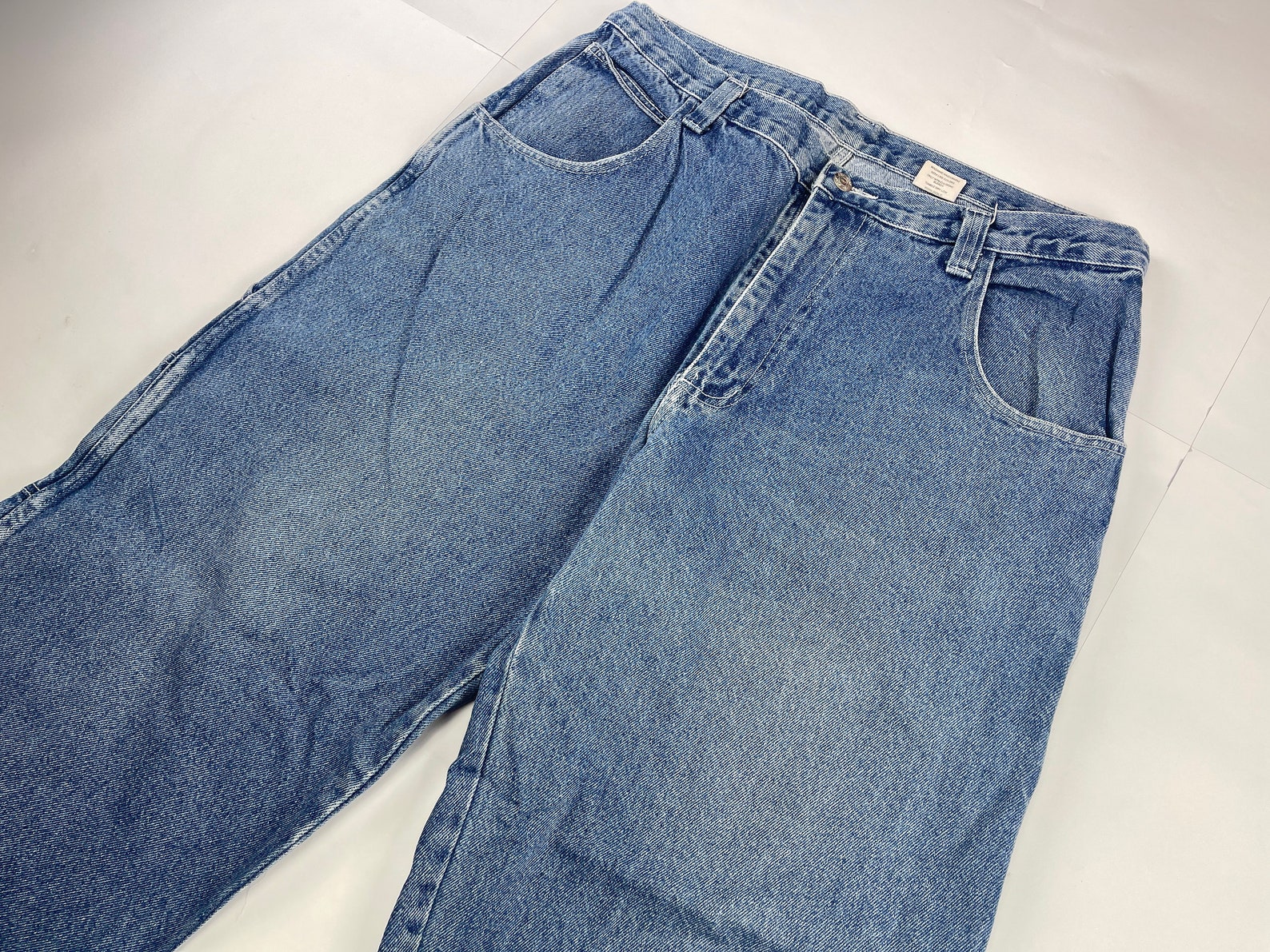 New York Yankees Jeans Vintage Basketball Pants 90s Hip Hop Etsy