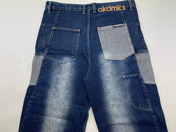 Akademiks Jeans Blue Vintage Baggy 