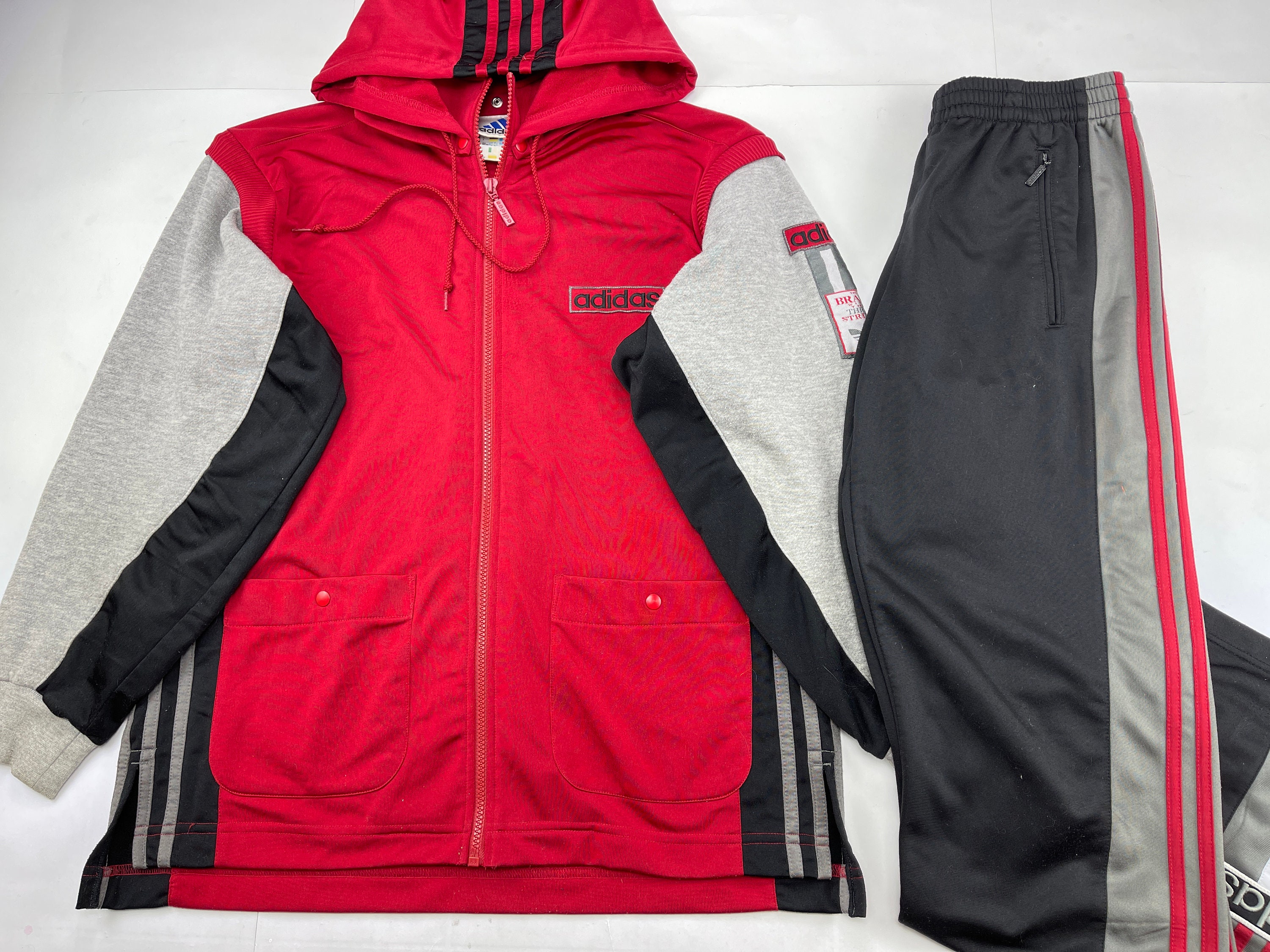 Adidas Red Tracksuit