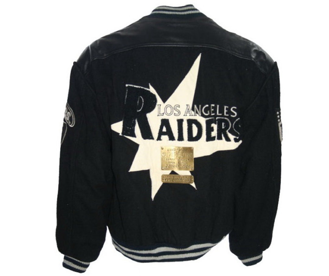 Oakland Raiders Jacket Vintage Los Angeles Raiders Jacket 