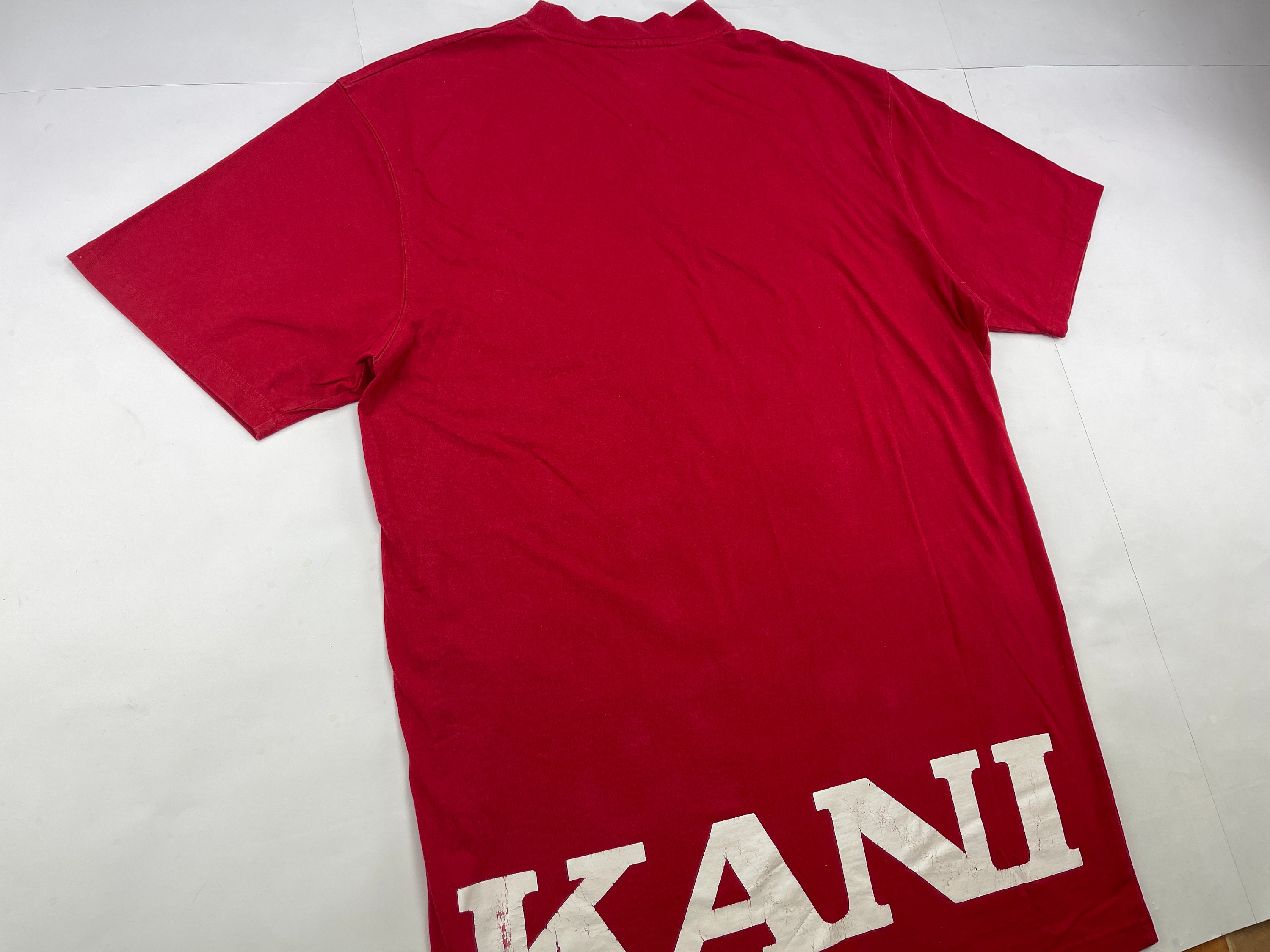 KARL KANI Jersey Red Vintage Hip Hop T 