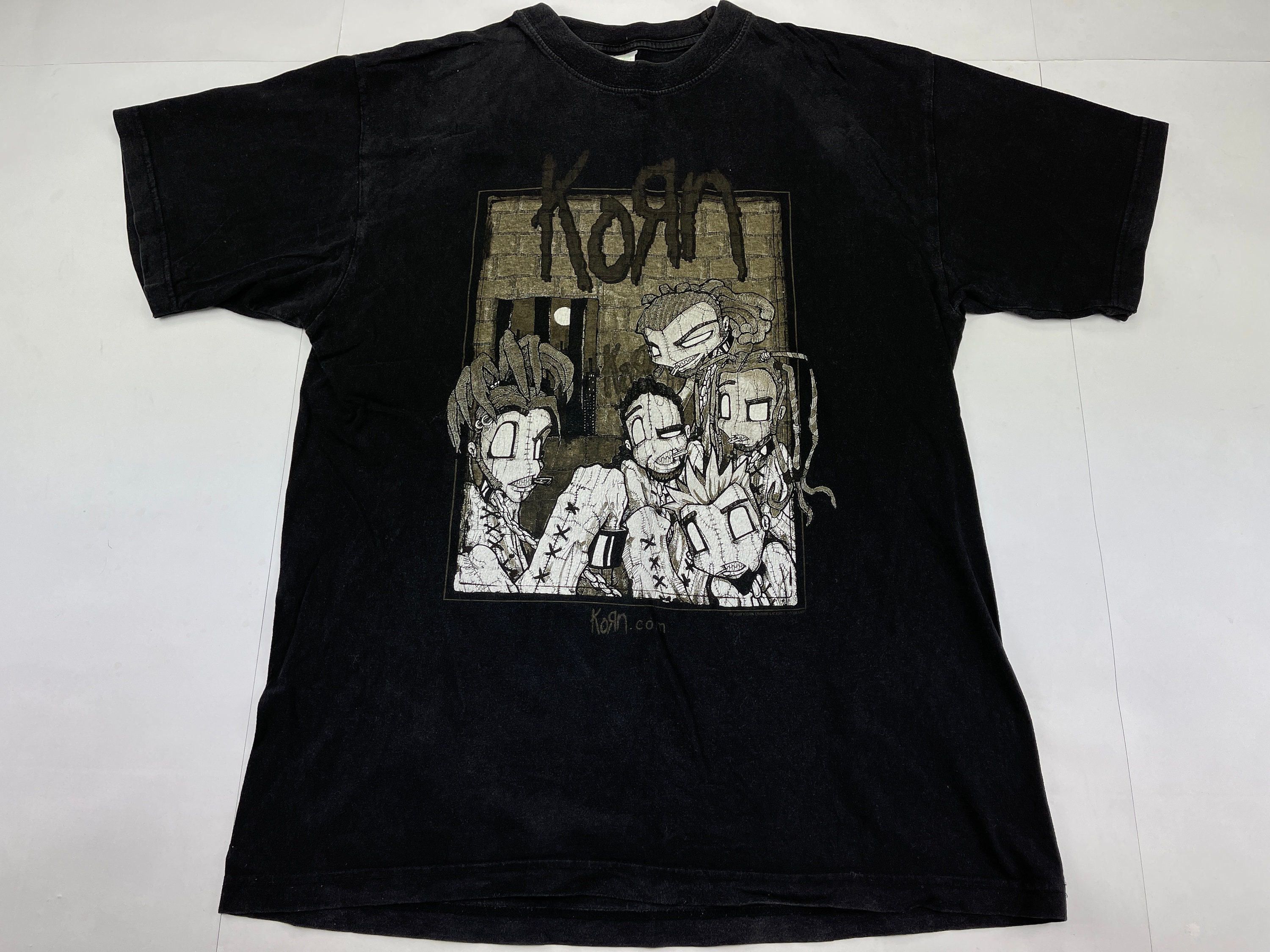 Korn T-shirt 2000 Sick and Twisted Tour Vintage Giant Shirt - Etsy