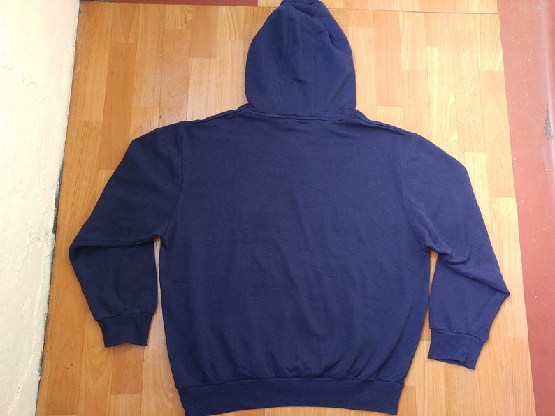 FUBU hoodie vintage sweatshirt blue shirt of 90s hip-hop | Etsy