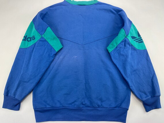 ADIDAS Sweatshirt Blue Vintage Sweat Shirt 90s Hip Hop - Etsy