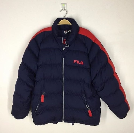 fila puffer jacket vintage