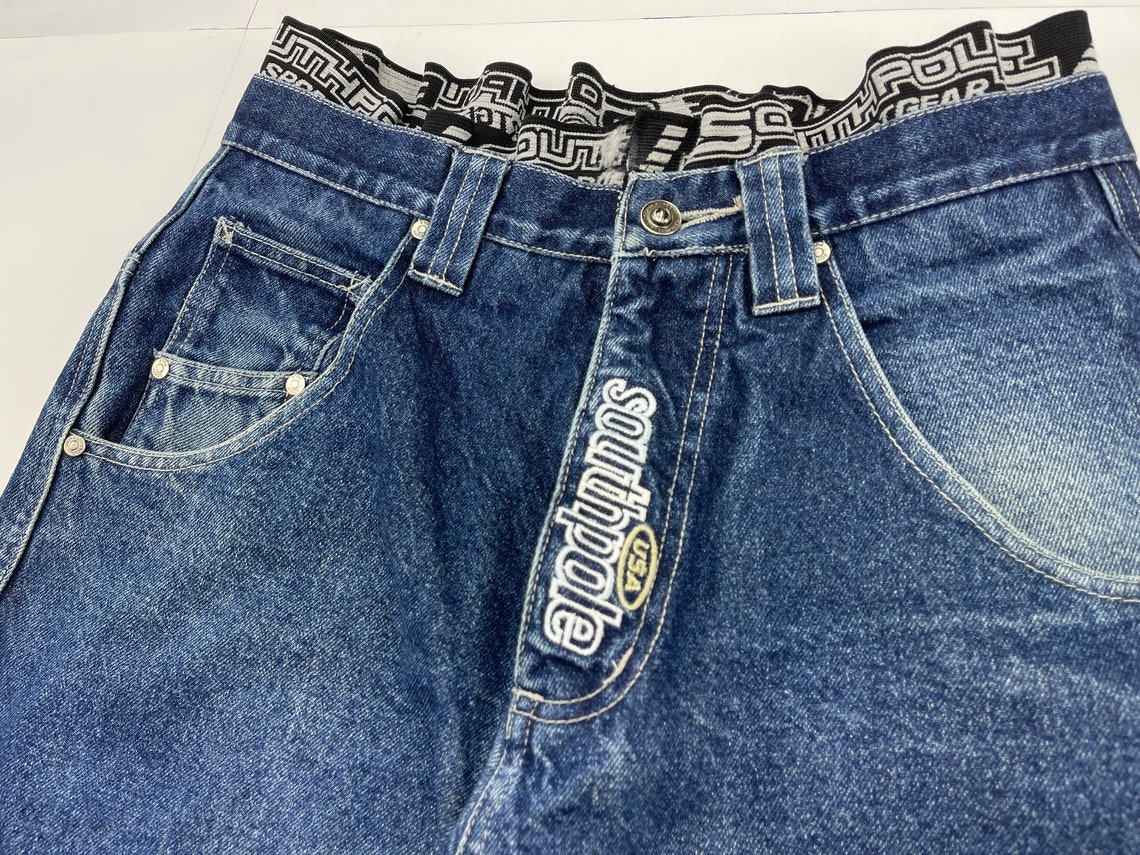 Southpole jeans vintage baggy jeans 90s hip hop clothing Etsy