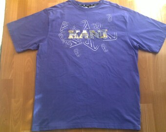 KARL KANI t-shirt vintage cotton shirt of 90s hip-hop clothing, 1990s hip hop shirt, gangsta rap, sewn og size XL