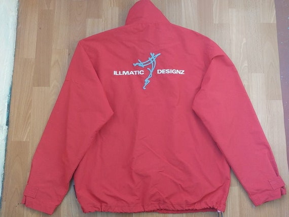 NAS Illmatic Designz Jacke rote Vintage Mantel 90er Jahre | Etsy Pelle Pelle Jacke Vintage Mantel 90er Jahre alten Schule | Etsy