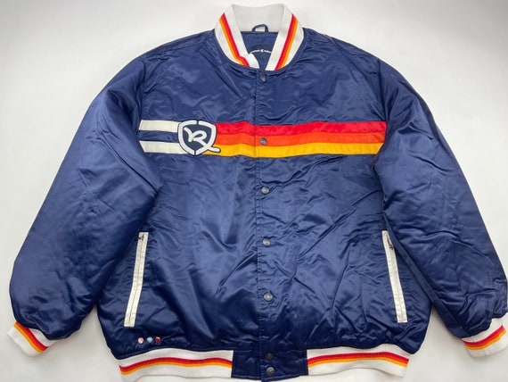Rocawear jacket, blue, vintage Roca Wear, 90s hip hop… - Gem