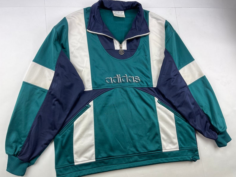 ADIDAS Tracksuit Green Vintage Track Suit Jacket Pants Set | Etsy