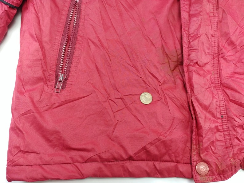 LUGZ Jacket Red Vintage Coat 90s Hip Hop Clothing College | Etsy