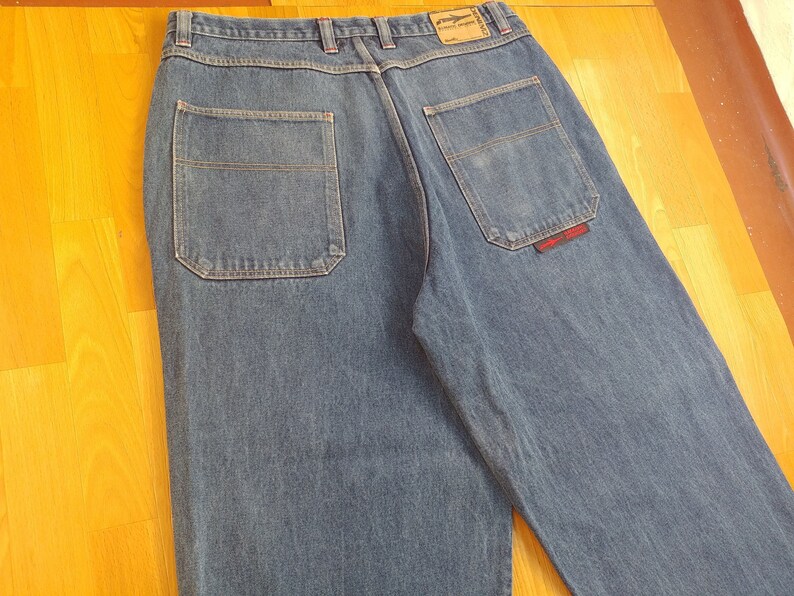 Nas Illmatic Designz Jeans Blue Vintage 
