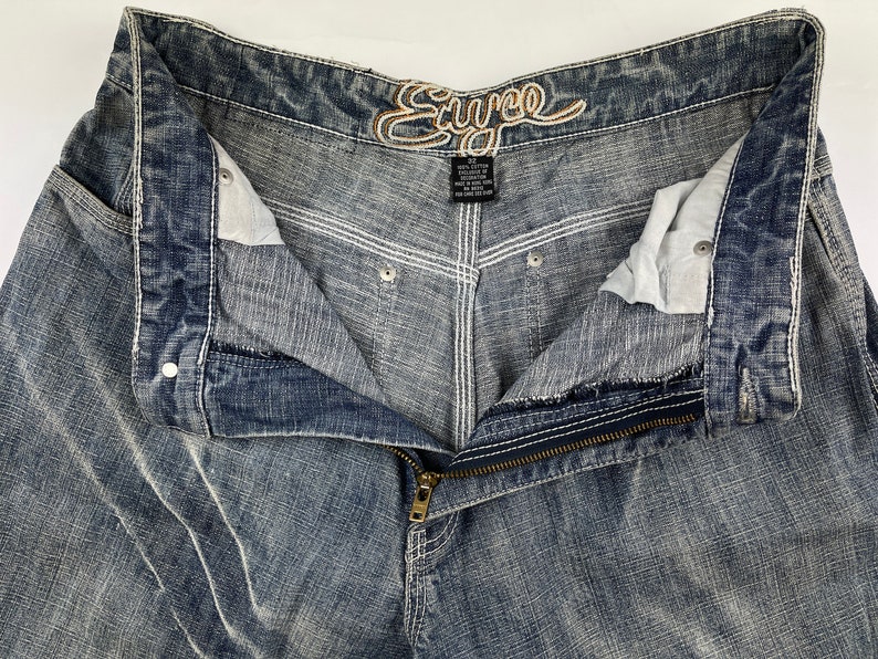 Enyce Jeans Blue Vintage Baggy Jeans 90s Hip Hop Clothing - Etsy