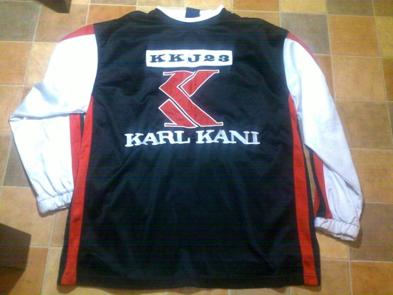 KARL KANI t-shirt vintage jersey 90s hip-hop cloth