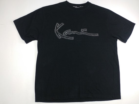 KARL KANI Jersey Black Vintage Hip Hop T-shirt 90s Hip Hop | Etsy