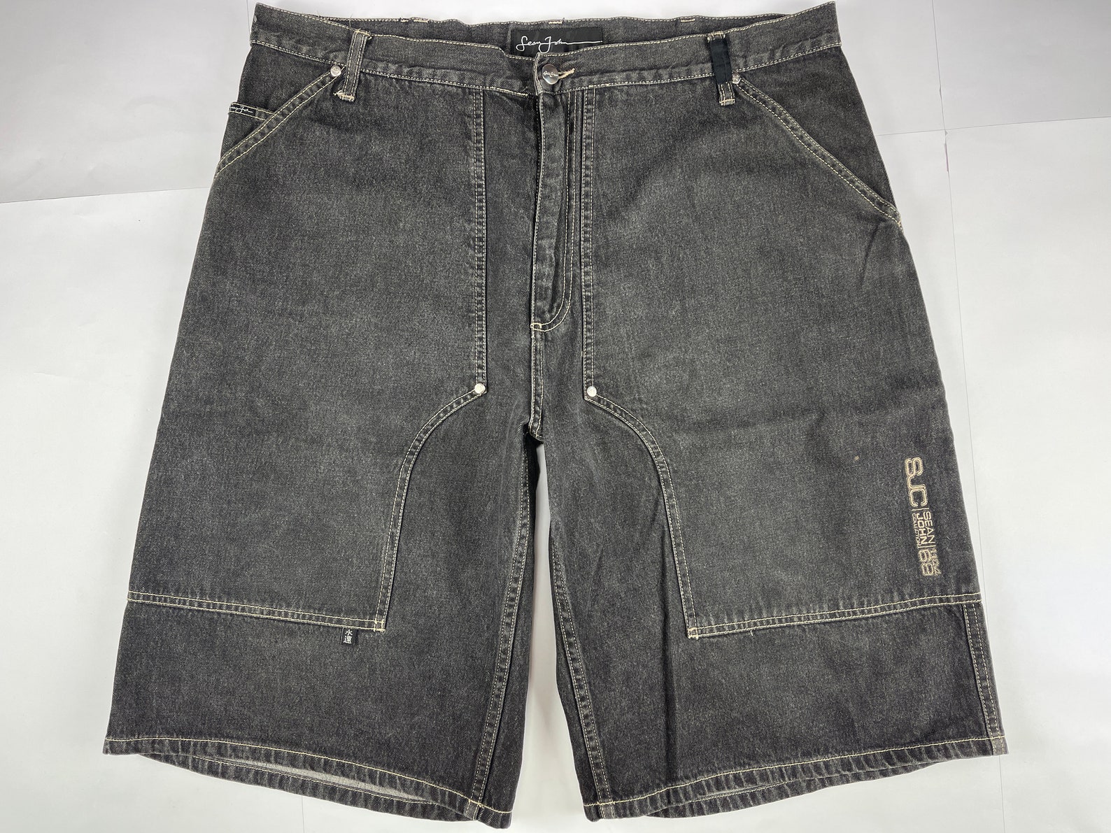Sean John shorts vintage jeans shorts 90s hip hop clothing | Etsy