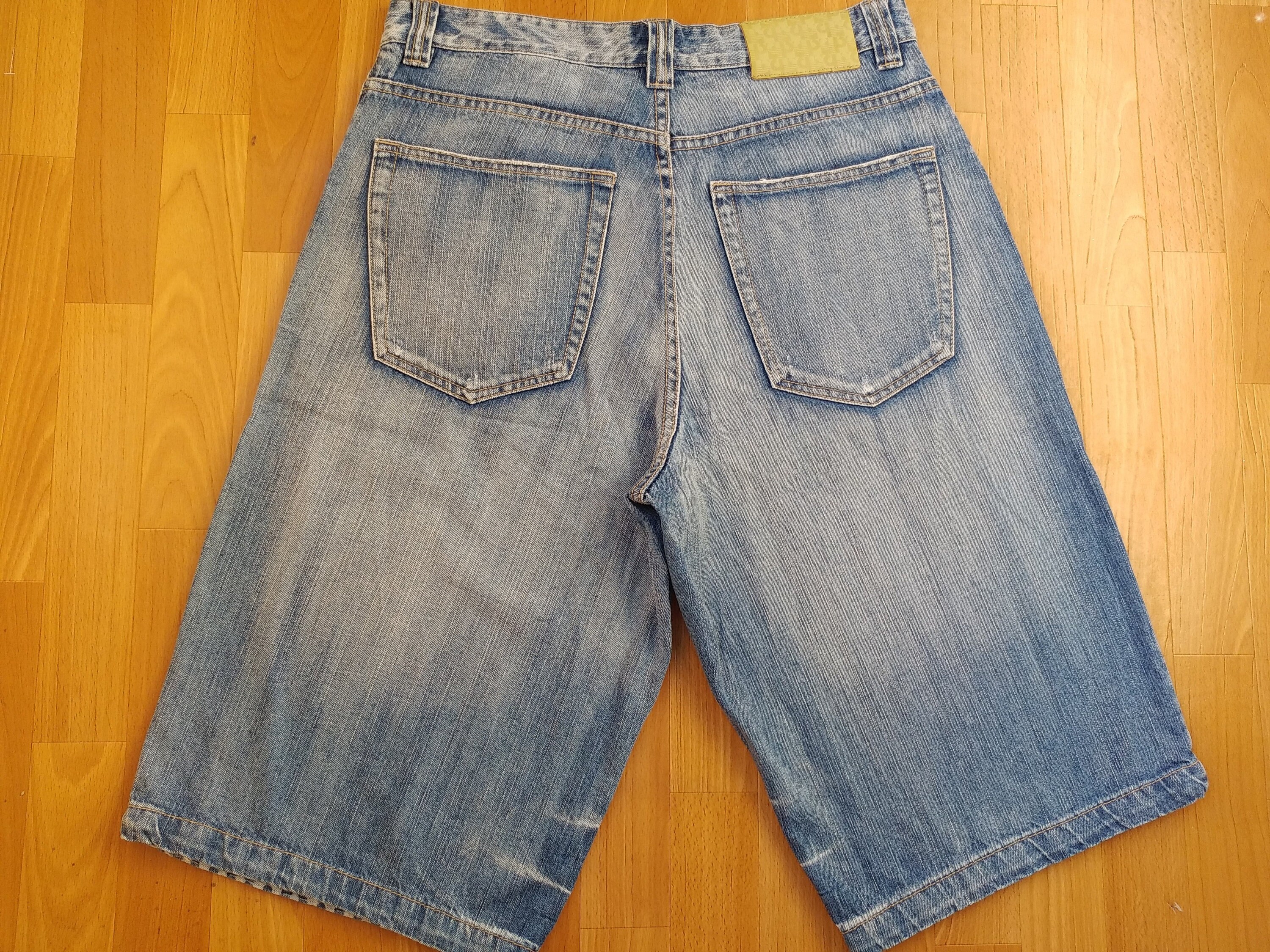 Tilføj til fragment Touhou PELLE PELLE Jeans Shorts Vintage Marc Buchanan Denim Baggy - Etsy