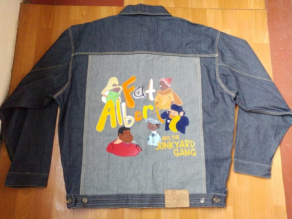 fubu jean jacket