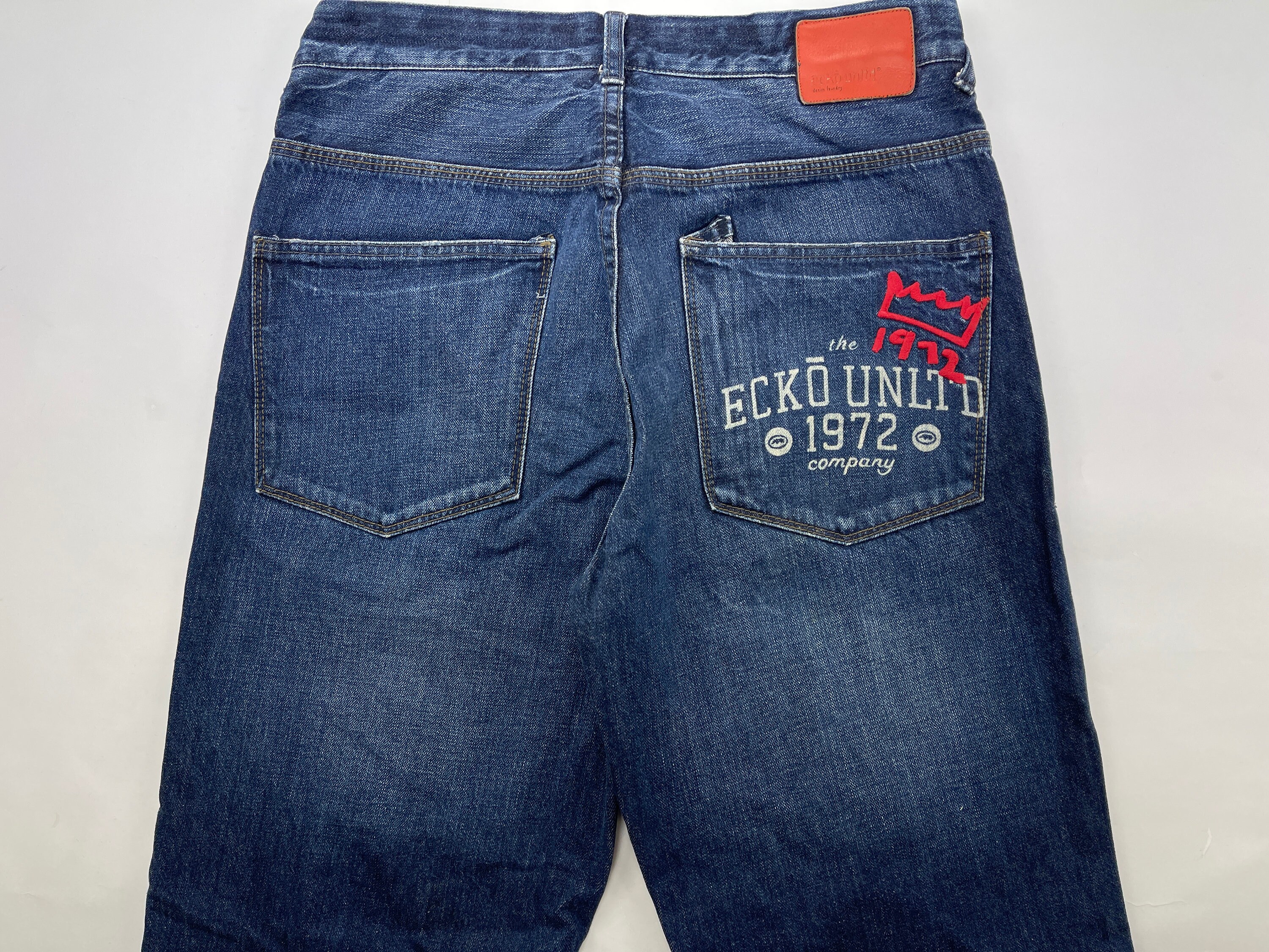 Ecko Unltd Jeans Blue Vintage Baggy Pants 90s Hip Hop - Etsy UK