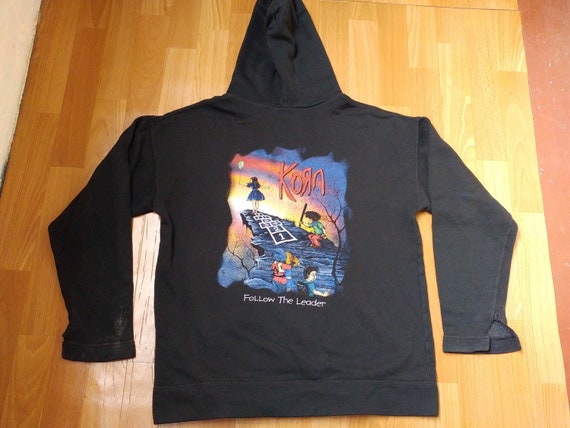 Vintage Korn T-Shirt 1998 Follow the Leader hoodie 90's - Etsy Polska